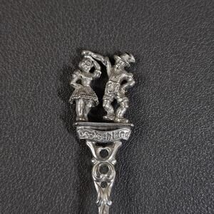 Vtg Versilbert Spoon Germany Silver plated Travel Souvenir Cottage Tradition